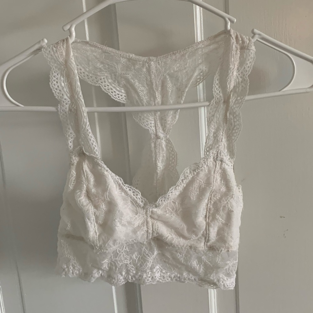 NORDSTROM BP white lace bralette